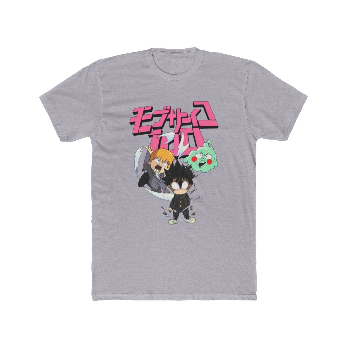 Mob Psycho 100 Group Ghost & Chibi T Shirt - Tokyo Otaku Mode (TOM) - alternate angle 3, merchandise