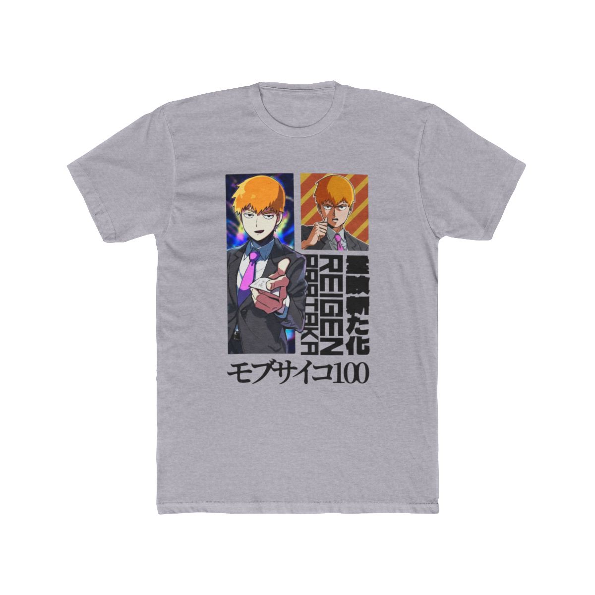 Reigen Arataka Mob Psycho 100 Streetwear T Shirt - alternate angle 4, merchandise